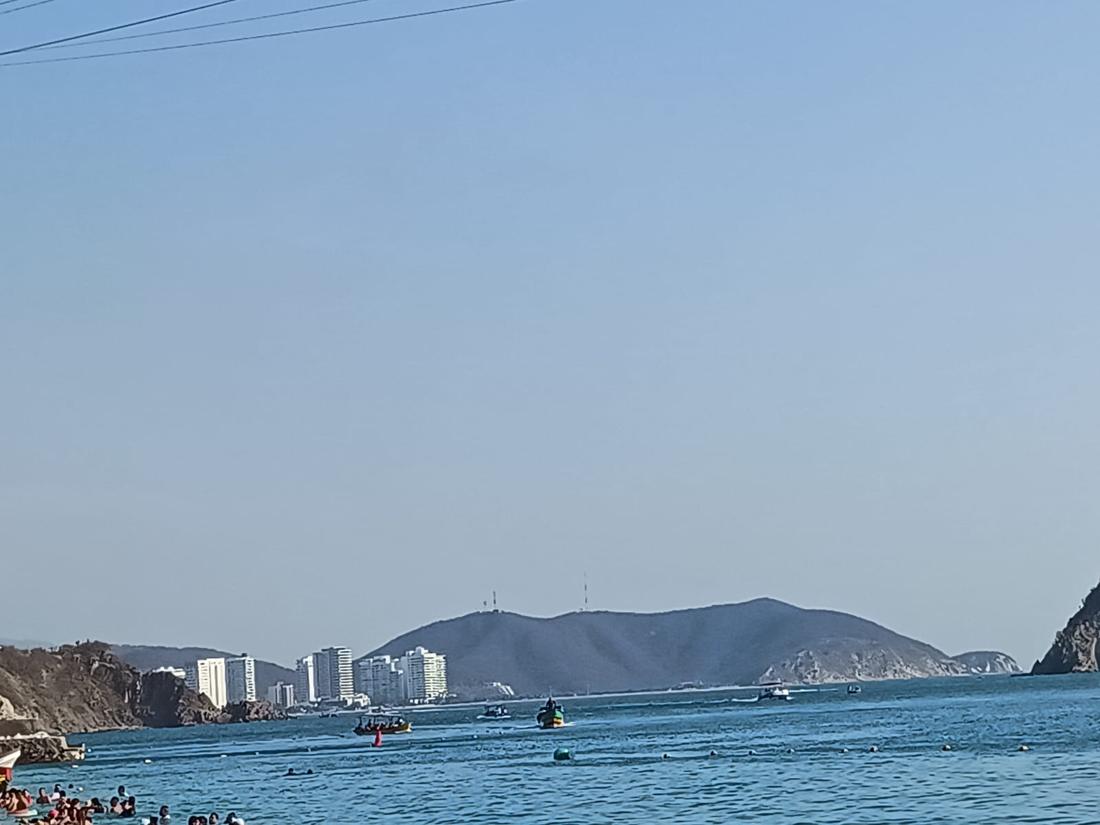 Bahía de El Rodadero en Santa Marta